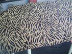 Stof Zebra - voor 36x42cm footstool - 550 mahonie - Nieuw !, Nieuw, Ophalen of Verzenden, Hout