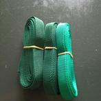 Partij van 3 a 5 meter tassen band, 14-15mm breed, effen, Ophalen of Verzenden, Nieuw, Lint, Band of Elastiek