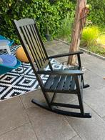 Schommelstoel, rocker voor veranda, tuinkamer of binnen, Ophalen, Gebruikt, Zwart, Eén