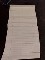 Lamellenwand, Wit, Zo goed als nieuw, 150 tot 200 cm, 50 tot 100 cm