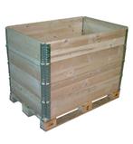 Te koop palletranden  moestuin randen, Ophalen of Verzenden, Rechthoekig, Hout, Minder dan 30 cm