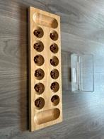 Mancala / Kalaha Bordspel - Houten Uitvoering, Hobby en Vrije tijd, Gezelschapsspellen | Bordspellen, Een of twee spelers, Ophalen of Verzenden
