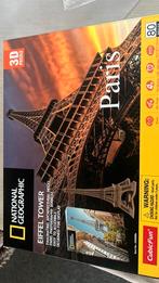 National geografic eifel tower 3D puzzel, Ophalen of Verzenden, Nieuw