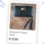 FAB Fabienne Chapot portemonnee zwart ster goud, Sieraden, Tassen en Uiterlijk, Portemonnees, Ophalen of Verzenden, Gebruikt, Zwart