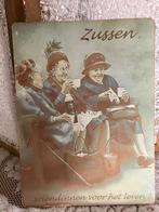 Geinige plaat met ( Zussen vriendinnen voor het leven, Ophalen of Verzenden, Nieuw