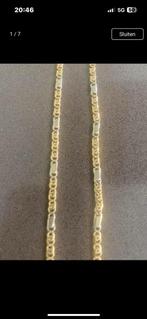 14kt Gouden Valkoog Ketting - 65cm, Ophalen, Zo goed als nieuw, Goud