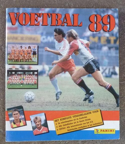 Panini Voetbalplaatjesalbum 1989 met Vanenburg voorop (14), Verzamelen, Sportartikelen en Voetbal, Zo goed als nieuw, Boek of Tijdschrift
