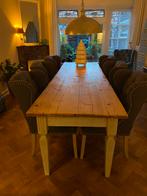 Eettafel €600,-, Huis en Inrichting, Tafels | Eettafels, Ophalen, Gebruikt, 200 cm of meer, 50 tot 100 cm