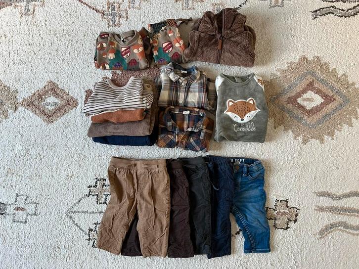 Kledingpakket herfst/winter maat 68, Kinderen en Baby's, Babykleding | Maat 68, Zo goed als nieuw, Ophalen of Verzenden