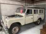 Land Rover 109 1972 Wit/grijs tropendak, Auto's, 1800 kg, Wit, Stationwagon, Particulier