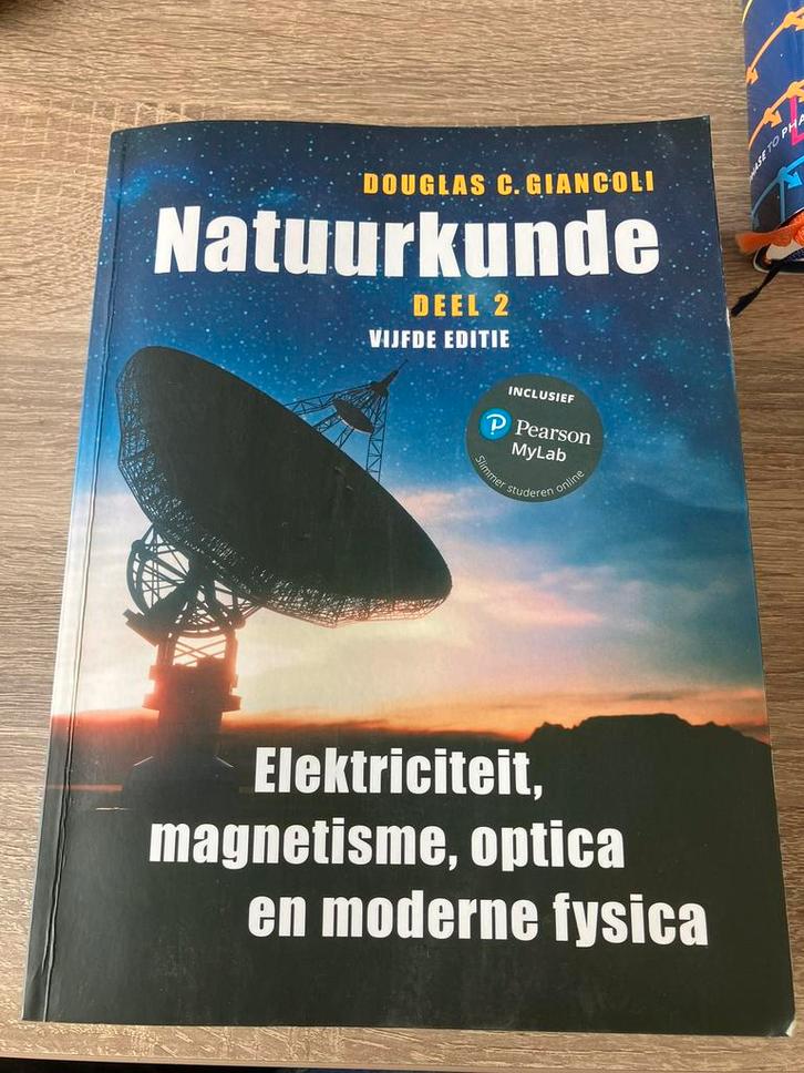Natuurkunde deel2 Giancoli, Boeken, Wetenschap, Zo goed als nieuw, Natuurwetenschap, Ophalen of Verzenden