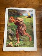 4 posters Thomas Nelson & Sons, LtD, Antiek en Kunst, Antiek | Schoolplaten, Ophalen of Verzenden, Geschiedenis