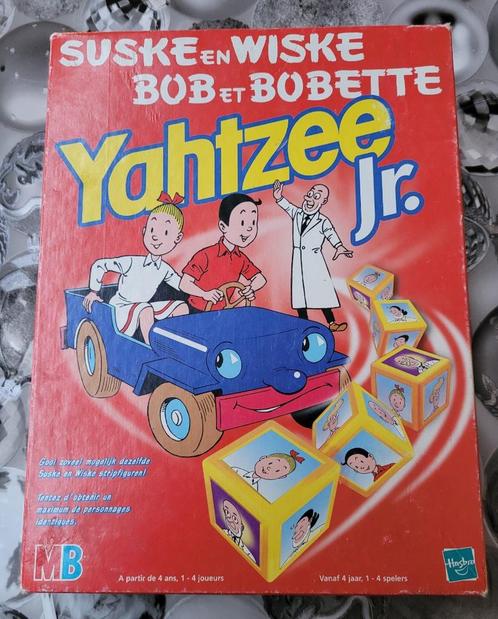SUSKE en WISKE Yahtzee jr. van MB, vanaf 4jr, 1- 4 spelers, Hobby en Vrije tijd, Gezelschapsspellen | Bordspellen, Zo goed als nieuw