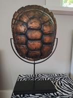 Schildpadschild op sokkel. Replica., Ophalen of Verzenden, Zo goed als nieuw