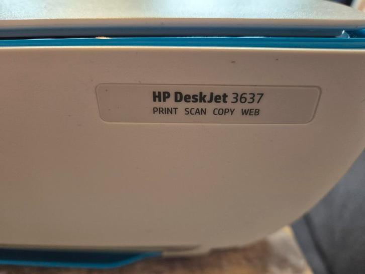 HP Deskjet 3637 All-in-One Printer, Computers en Software, Printers, Draadloos, Ophalen