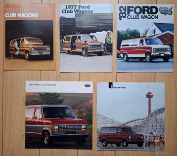 Ford Club Wagon. 5 stuks € 10,-- beschikbaar voor biedingen