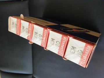 Sleeve Telefunken EM80 sealed boxes radiobuizen  beschikbaar voor biedingen