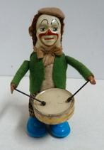 antieke Blikken Schuco Clown met trommel made in Germany, Ophalen of Verzenden