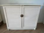 Stevige kast met louvre deurtjes, Huis en Inrichting, Ophalen, Gebruikt, 50 tot 100 cm, 25 tot 50 cm