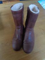 UGG leren halfhoge laarsjes:mt 40 ( bontvoering/sleehak), UGG, Bruin, Lage of Enkellaarzen, Nieuw