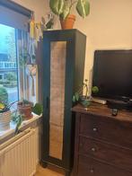 Donkergroene rotan/webbing kast, Ophalen, Overige materialen, Minder dan 50 cm, Gebruikt