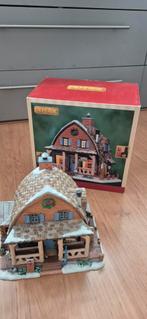 Lemax Kersthuisje met Verlichting - Kerstdorp, Diversen, Kerst, Ophalen, Zo goed als nieuw