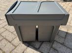 Emuca recycle prullenbak (nieuw) uitschuifbaar 2x20 liter, 40 liter of meer, Ophalen, Zo goed als nieuw, Kunststof