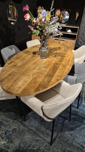 Mango Eettafels Rond & Ovaal Direct leverbaar Meerdere afm  beschikbaar voor biedingen