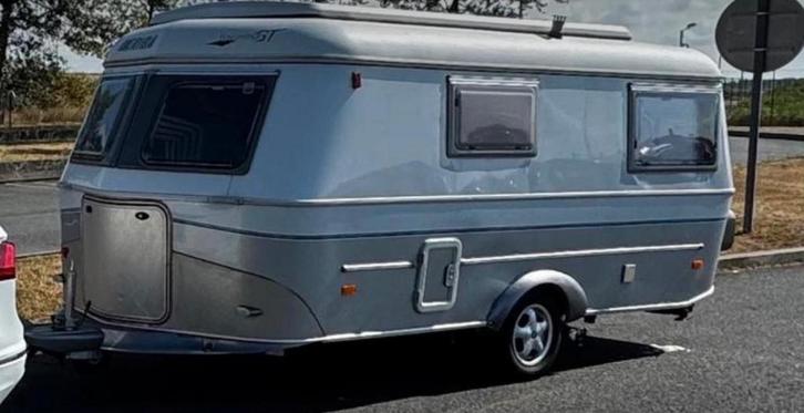 Eriba Touring Troll 530 GT met Mover, Caravans en Kamperen, Caravans, Particulier, tot en met 3, 750 - 1000 kg, Standaardzit, Eriba