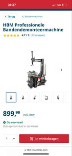 HBM Bandenmachine - Professioneel, Ophalen of Verzenden