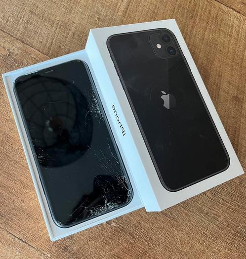 Apple iPhone 11, Telecommunicatie, Mobiele telefoons | Apple iPhone, Gebruikt, 128 GB, iPhone 11, Zwart, Ophalen