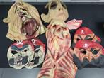8 Halloween spooktocht maskers - in 1 koop, Verzenden, Gebruikt, Halloween of Griezel