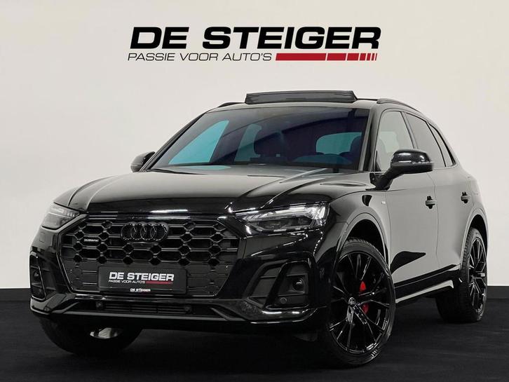 Audi Q5 50 TFSI e 3 x S line ACC 360 Pano Massage Luchtverin, Auto's, Audi, Bedrijf, Te koop, Q5, 360° camera, 4x4, ABS, Achteruitrijcamera