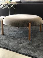 Sofacompany, ronde poef van € 499 voor € 125, Ophalen, Hout, Scandinavisch design, Rond