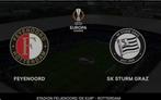 Feyenoord - Sturm Graz (vak H), Tickets en Kaartjes, Losse kaart, Eén persoon, Januari