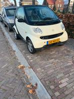 Smart 0.7 Cabrio 45KW 2003 Zwart, Auto's, 21 km/l, Achterwielaandrijving, 715 kg, Cabriolet