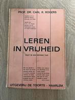 Boek | Prof. Dr. Carl R. Rogers - Leren in vrijheid, Boeken, Ophalen of Verzenden, Gelezen
