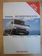 Toyota HiLux HiAce LiteAce Dyna Brochure 1990, Ophalen, Toyota, Zo goed als nieuw, Toyota