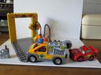 duplo lego sleepwagen, bliksem, autogarage, Ophalen of Verzenden, Zo goed als nieuw, Complete set, Duplo