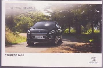 Peugeot 3008 * handleiding - instructieboekje beschikbaar voor biedingen