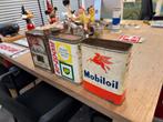 Oude Mobiloil / BP Zoom 2 liter olie blikken, Verzamelen, Gebruikt, ., ., .