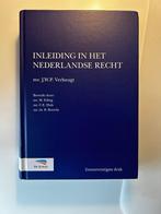 Inleiding in het Nederlandse recht 21e druk, Boeken, Overige vakken, Ophalen of Verzenden, Zo goed als nieuw, De zuidas uitgeverij