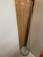 Cilinder Vaas - 48 x 10 cm, Overige kleuren, Nieuw, Ophalen of Verzenden, Glas