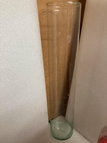 Cilinder Vaas - 48 x 10 cm beschikbaar voor biedingen