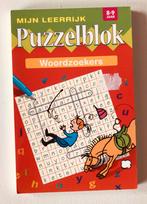 educatief leerrijk puzzelblok woordzoekers groep 5 8 9 jaar, Hobby en Vrije tijd, Denksport en Puzzels, Ophalen of Verzenden, Nieuw