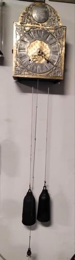 Mooie Comtoise Klok met Stoel en Opwindkruk, Antiek en Kunst, Antiek | Klokken, Ophalen of Verzenden