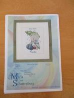 geboorte tegel van een muisje, Hobby en Vrije tijd, Borduren en Borduurmachines, Ophalen of Verzenden, Zo goed als nieuw, Handborduren