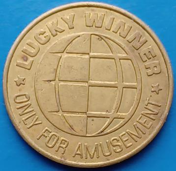Penning Lucky Winner Only for Amusement   beschikbaar voor biedingen