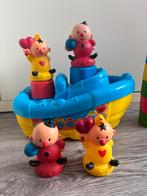 Clemmy  clementoni Bumba boot met bouw blokken, Ophalen of Verzenden, Zo goed als nieuw, Bouwen