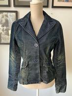 Leuk jeans rib jasje Vanilia mt 38/40, Maat 38/40 (M), Blauw, Vanilia, Ophalen of Verzenden
